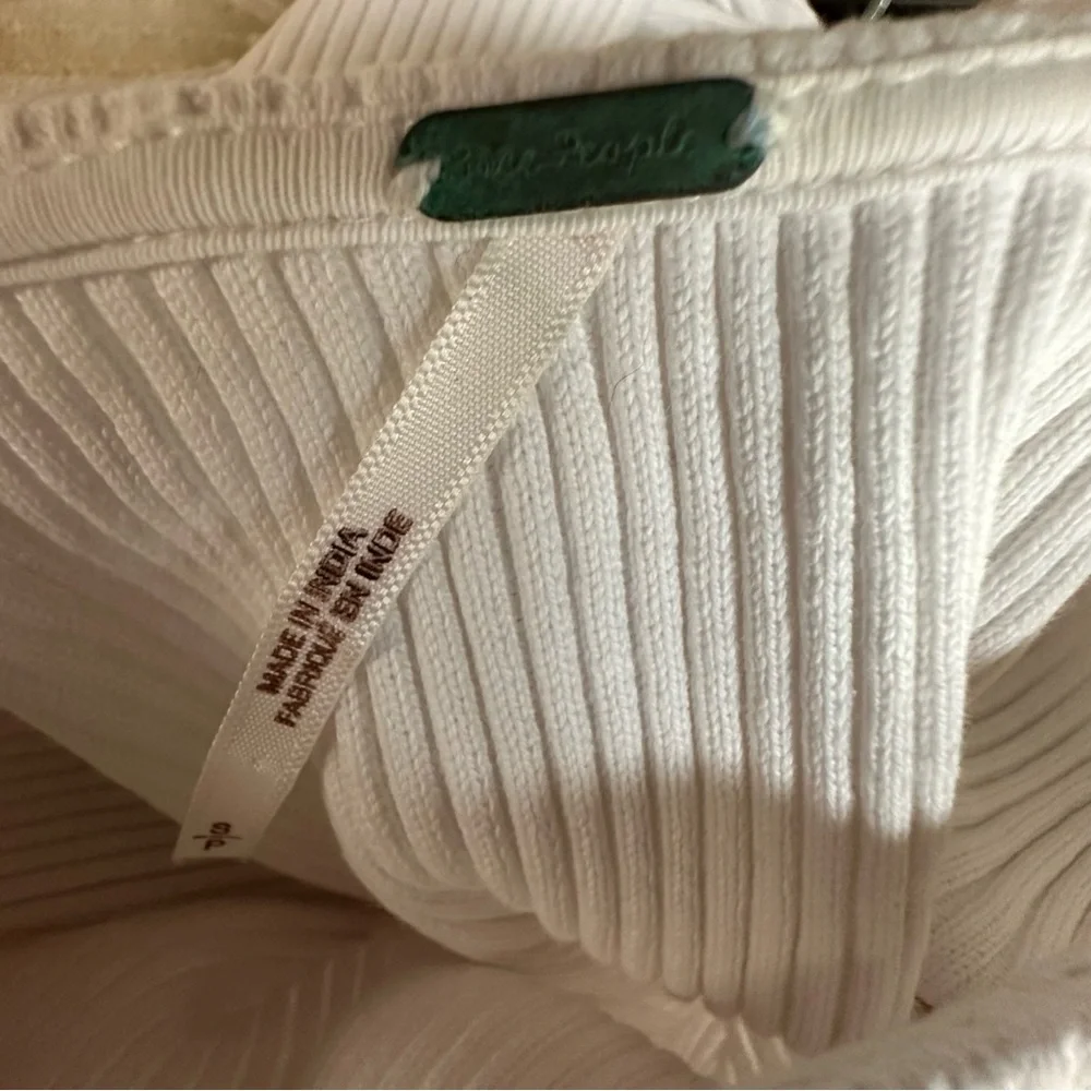 Free People Sz Small Earth Angel Maxi Dress Ivory Boho - Picture 7 of 11